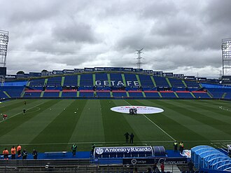 Getafe CF home Stadium Estadio Coliseum.