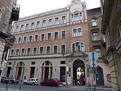 The building housing the Prezi offices in Budapest (2016)