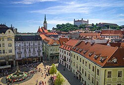 Bratislava, capital and largest city of Slovakia