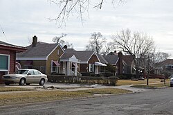 Homes in the Combs Addition Historic District of the Ambridge Mann neighborhood