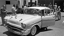 Trujillo's car following the May 30, 1961, assassination