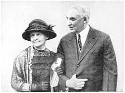 Marie Curie and President Harding at the White House, May 20, 1921.