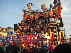 Carnival of Viareggio 2011, Uer iz de parti?