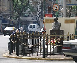 Memorial to Osvaldo Pugliese, Villa Crespo, Buenos Aires.