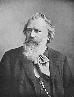 Portrait of Johannes Brahms, 1899