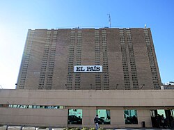 El País headquarters in Madrid