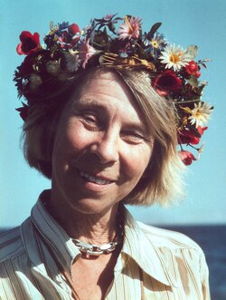 Tove Jansson, author and painter