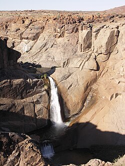 Twin Falls in Augrabies Falls National Park