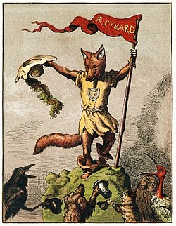 Reynard the Fox in an 1869 children's book