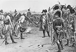 General Mack surrenders his army at Ulm, 20 October 1805.