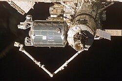 Columbus module at ISS