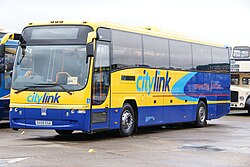 Plaxton Panther bodied Volvo B12B in September 2010
