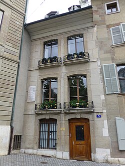 de Candolle family home in Geneva