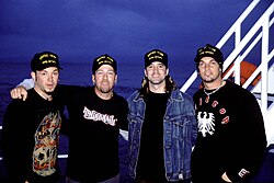 Post-grunge band Creed in November 2002
