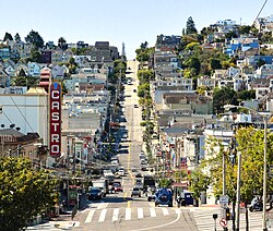 The Castro is famous as one of the first gay villages in the country.[127]