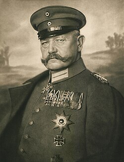 Field Marshal Hindenburg in 1914