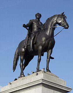 Equestrian statue of George IV, Trafalgar Square, London