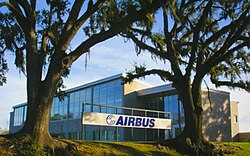 Airbus Mobile Engineering Center at the Brookley Aeroplex in Mobile