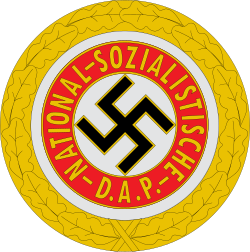 Nazi Party badge emblem