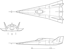 Diagram of X-24B