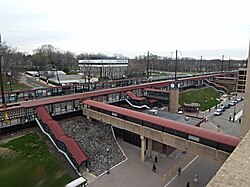 Metropark station in April 2015