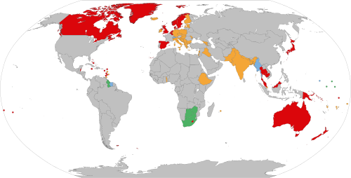 World's parliamentary states (as of 2026): Republics with an executive president elected by a parliament Parliamentary republics Parliamentary constitutional monarchies in which the monarch usually exercises power only on government advice Presidential republics, one-party states, and other forms of government