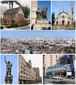 Pictures of Caxias do Sul. The city was established by Italian immigrants, mostly farmers from the Veneto.