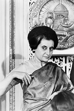 Indira Gandhi in 1966