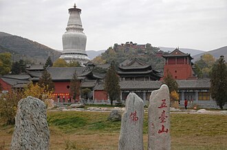 Buddhist temple at Wutaishan