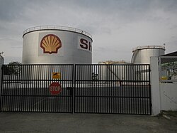 Shell oil depot (Poro Point, San Fernando, La Union, Philippines)