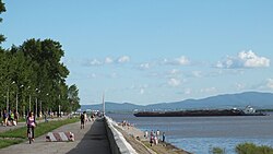 On the Amur in Khabarovsk