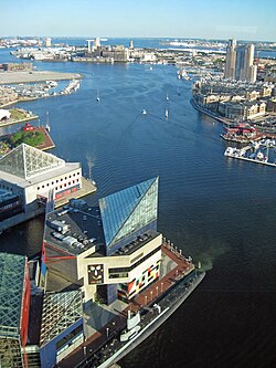 The Inner Harbor in Baltimore