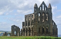 Ruins of Whitby Abbey, England