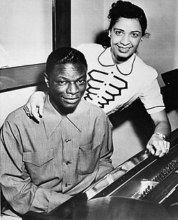 Cole and his second wife, Maria, 1951