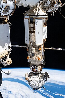 Nauka and Prichal docked to ISS