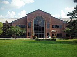 Classroom building on the main campus