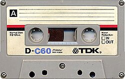 A typical Compact Cassette