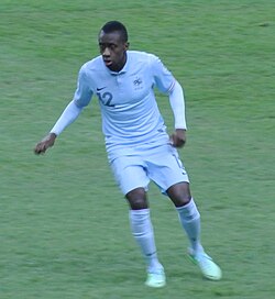 Matuidi playing for France against Georgia, 2013