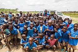 School children in Cameroon in 2014