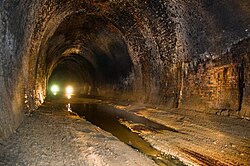 Prospect Tunnel lay on the Harrogate–Church Fenton line, one of the first lines to be closed