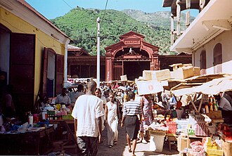 A market in Cap-Haïtien