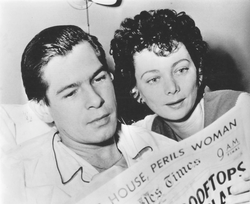 Ray and wife Marilyn Morrison Ray in a photo dated from 1954