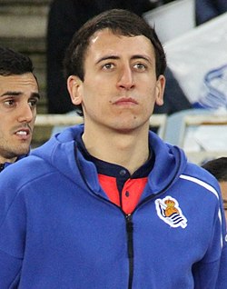 Mikel Oyarzabal, Real Sociedad player and national Spanish team player.