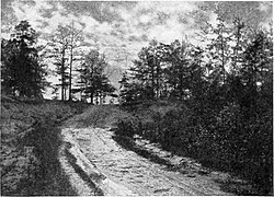 The site of Burr's capture in February 1807 near Wakefield, Alabama