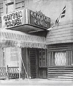 Cotton Club, Harlem, in 1930