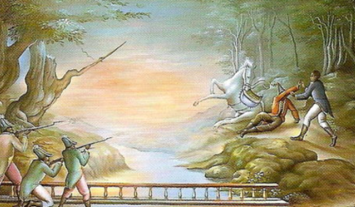 The assassination of Emperor Jean-Jacques Dessalines, 17 October 1806