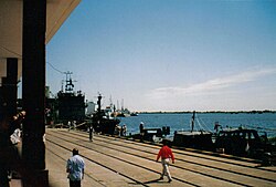 Deep water port on the River Paraguay in Asunción, Paraguay