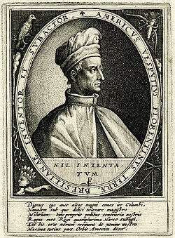 America is named after Italian explorer Amerigo Vespucci.[12]