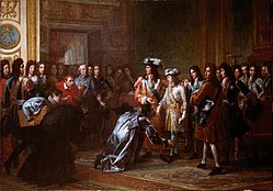 Proclamation of Philip of Anjou as Philip V of Spain, Versailles, 16 November 1700