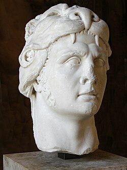Bust of Mithridates of Pontus in the Louvre, Paris